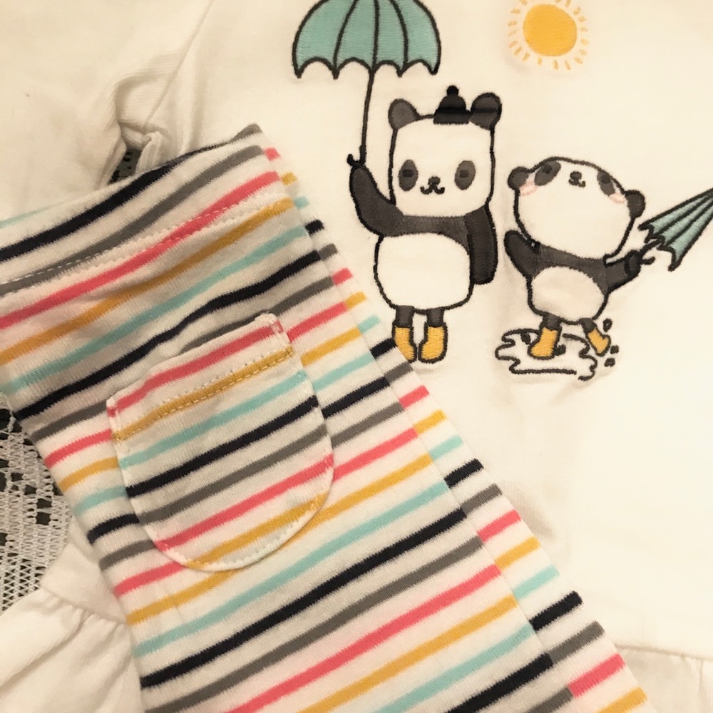6-9 month Gymboree infant tunic set